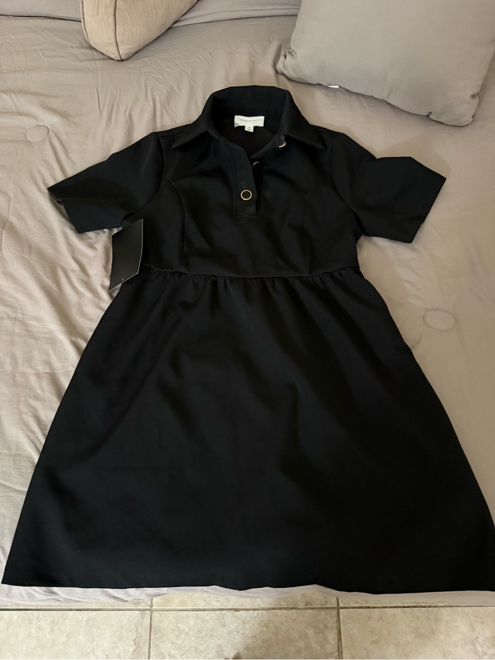 Pomander place black dress